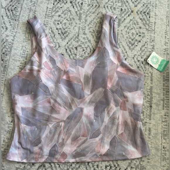 XL Brisas Marble Pink Athletic Top Similar to Align Style - Picture 2 of 3